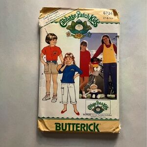 Vintage Cabbage Patch Kids Pattern 6734